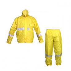 Conjunto PVC Forrado Refletivo Amarelo