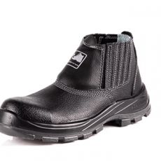 Bota Elástico Bidensidade Bico De Composite Preta