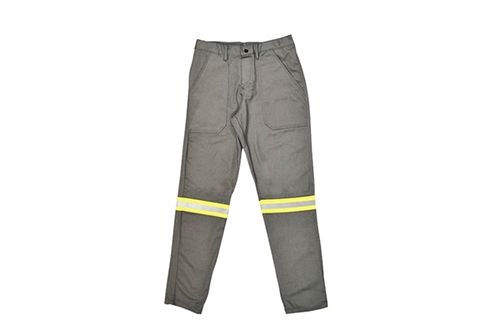 Calça NR10 Risco 2 ATPV 11 Cinza Anti-Chama Guardian DX Para Arco Elétrico Refletivo Calça NR10 Risco 2 ATPV 11 Cinza Anti-Chama Guardian DX Para Arco Elétrico Refletivo